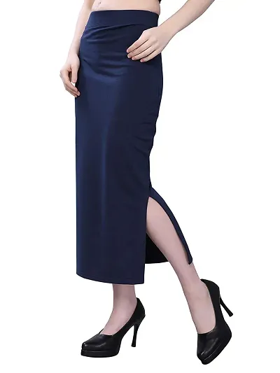 Buy Nena Fashion Women's Lycra Full Elastic Saree Shapewear Petticoat -  Lowest price in India