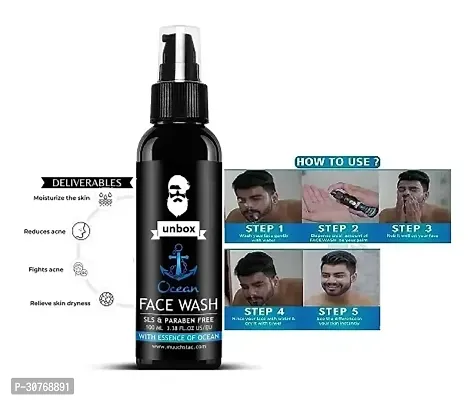 Unbox Ocean Facewash for Men-thumb0