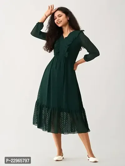 Stylish  Polyester Dress For Women-thumb0