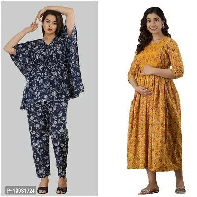 Kaftan feeding outlet nighty