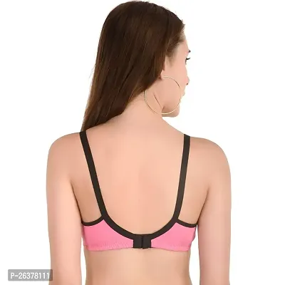 NIZARAM Women Cotton Non Padded Feeding Bra Multicolor Size 30 to 40-thumb3