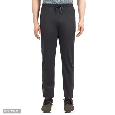 NeuVin Cotton Track Pants for Men Dark Grey-thumb3