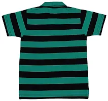 NeuVin Cotton Polo Tshirts for Boys D Green-thumb1