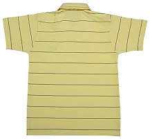 NEUVIN Cotton Polo Tshirts for Boys Yellow-thumb1