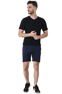 NEUVIN Men's Regular Fit Cotton Shorts-thumb1