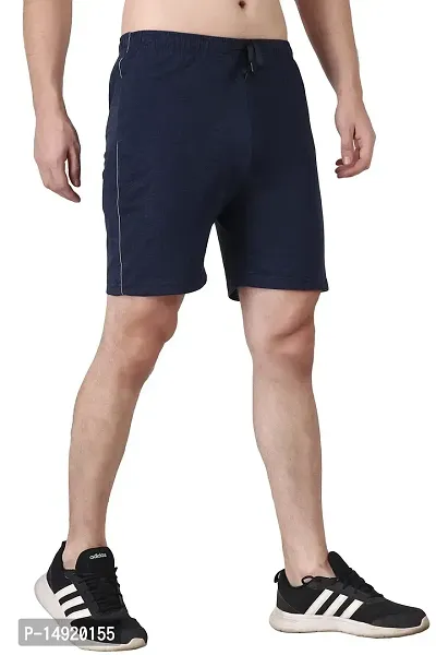 NEUVIN Men's Regular Fit Cotton Shorts-thumb4