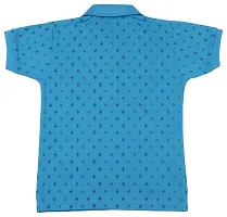 NeuVin Polo Tshirts for Boys (Pack of 2) Red, Sky Blue-thumb3