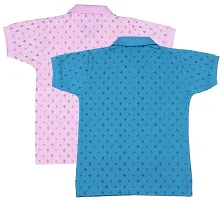 NeuVin Cotton Polo Tshirts for Boys (Pack of 2)-thumb1