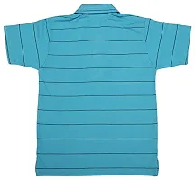 NEUVIN Cotton Polo Tshirts for Boys Blue-thumb1