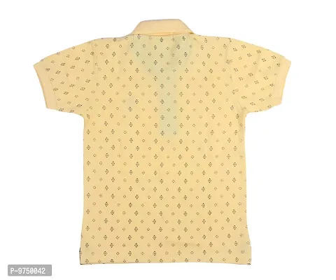 NeuVin Polo Tshirts for Boys (Pack of 2) Orange, Yellow-thumb4