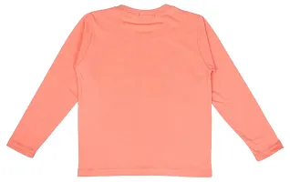 NeuVin Full Sleeves Orange Cotton Tshirts for Boys-thumb1