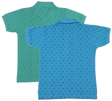 NeuVin Cotton Polo Tshirts for Boys (Pack of 2)-thumb1