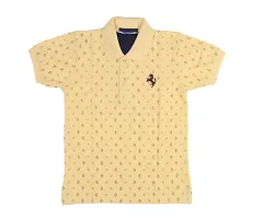 NeuVin Polo Tshirts for Boys (Pack of 2) Orange, Yellow-thumb2