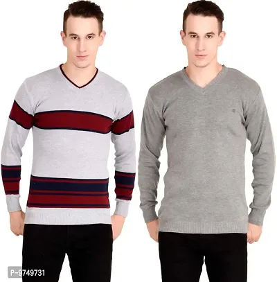 NeuVin Stylish Pullovers/Sweaters for Men (Pack of 2)