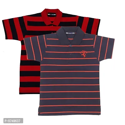 NeuVin Cotton Polo T Shirts for Boys-thumb0