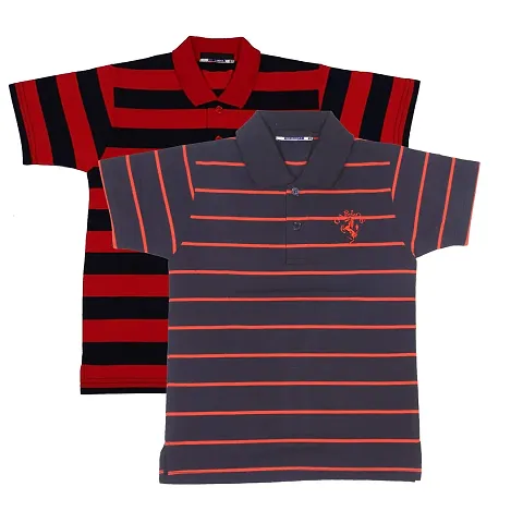 NeuVin Cotton Polo T Shirts for Boys