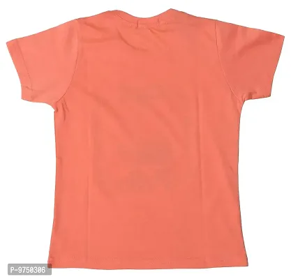 NeuVin Printed Cotton Tshirts for Boys Orange-thumb3