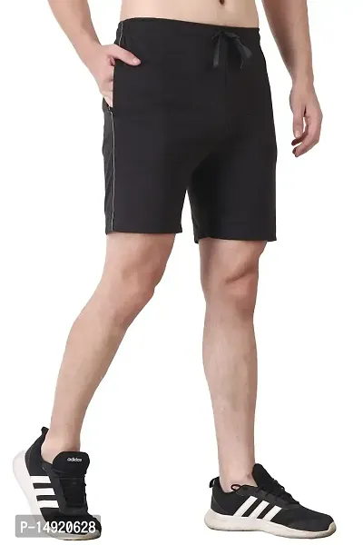 NEUVIN Men's Regular Fit Cotton Shorts-thumb4