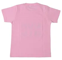 NeuVin Printed Cotton Tshirts for Boys Pink-thumb2