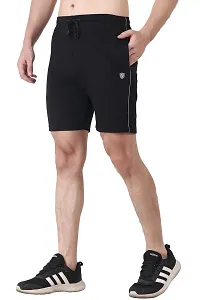 NEUVIN Men's Regular Fit Cotton Shorts-thumb1