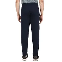 NeuVin Cotton Track Pants for Men Navy Blue-thumb3