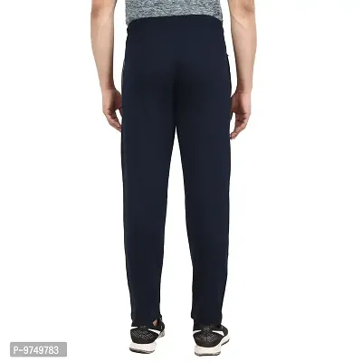 NeuVin Cotton Track Pants for Men Navy Blue-thumb4