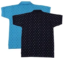 NeuVin Cotton Polo Tshirts for Boys (Pack of 2)-thumb1