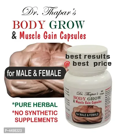 Dr. Thaparrsquo;s Body Grow  Muscle Gain Capsule