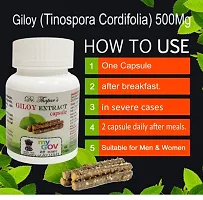 GADUCHI / AMRITA / GILOY (Tinosporia Cordifolia) GHANVATI Capsules-thumb3