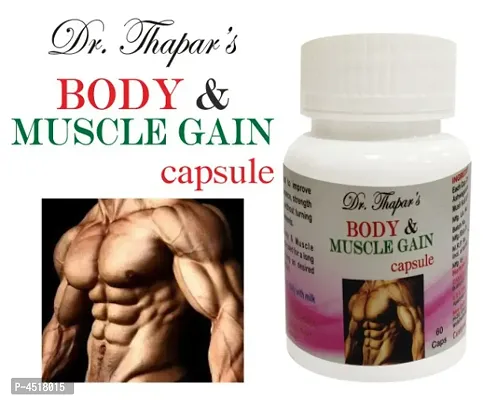 Body  Muscle Gain by Dr. Thaparrsquo;s Herbal Capsule-thumb0