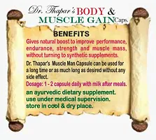 Body  Muscle Gain by Dr. Thaparrsquo;s Herbal Capsule-thumb2