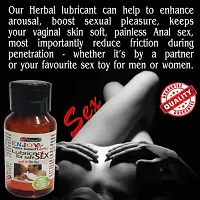 Premium BRAND Water Based Herbal Lubricant for SAFE SEX-thumb2