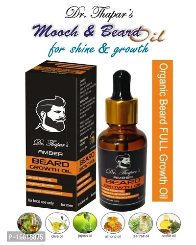 Beard  MOOCH SHINE  GROW Beard Oil AMBER 35ML