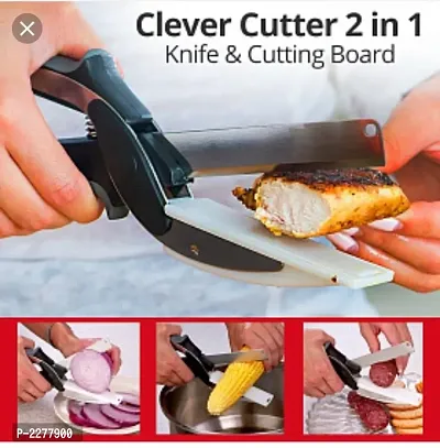 2 in 1 Clever Cutter (Food Chopper/Chopping Board)-thumb0