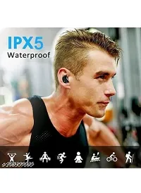 M19 TWS BT Earbud Headphones Waterproof Mini in-Ear Earbuds LED Display 2000mAh Battery Sports Wireless Earphones-thumb1