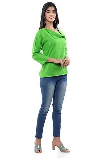 DhanNath Casual Asymmetric Self Design Womentop-thumb3