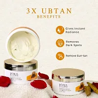 Lotus Herbals Radiance Boost Ubtan - Face Mask | Turmeric, sandalwood and rose water | shiny skin | Dark Spot Reduction | No parabens | Without mineral oil | 100g-thumb2