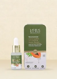 Lotus Botanicals Niacinamide + Papaya Brighten  Glow Skin Clarifying Super Serum | All Skin type|Paraben  Sulphate Free| 14ml-thumb4