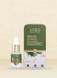 Lotus Botanicals Salicylic Acid + Tea Tree Acne Control  Pore Cleansing Power Serum | All Skin type|Paraben  Sulphate Free| 14ml-thumb3