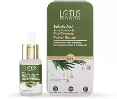 Lotus Botanicals Salicylic Acid + Tea Tree Acne Control  Pore Cleansing Power Serum | All Skin type|Paraben  Sulphate Free| 14ml-thumb1