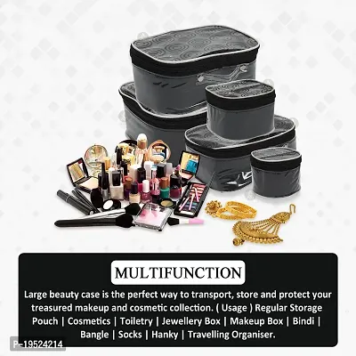 Combo Pack Of 10 Vanity Box Storage Case, Cosmetic Box, Makeup Kit, Vanity Box-thumb2