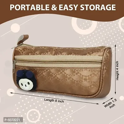 Brown Pencil Pouch, Pencil Bag Bon Zeal Cartoon Pencil Boxes-thumb0