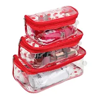 Combo Pack of 6 Printed Vanity Pouch Makeup Box, Cosmetic Box, Makeup Organizer-thumb1