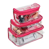 Combo Pack of 6 GQ Printed Vanity Pouch Makeup Box, Cosmetic Box, Makeup Organizer-thumb1