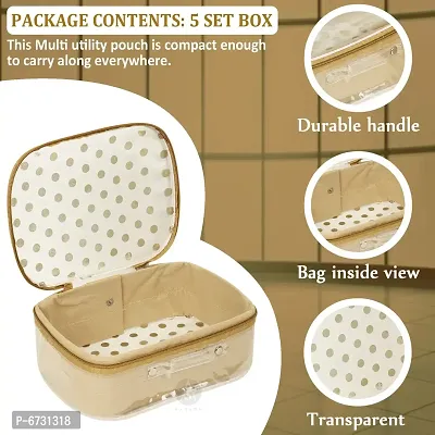 Stylish Combo Pack Of 10 Vanity Box Storage Case Cosmetic Box Makeup Kit For Women-thumb4