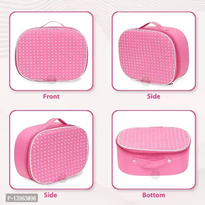 Supreme Quality Pink Star Makeup box, Storage cases,Cosmetics box, Vanity box-thumb3