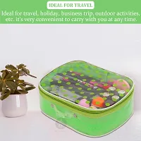 Pack Of 5 Green Dot pattern Makeup Kit box, Spacious interior, Storage case Vanity Box-thumb4