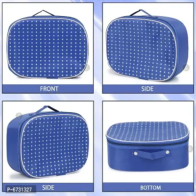 Pack Of 3 Blue Star Fashionable High Quality Makeup Kit, Spacious Interior Vanity Box-thumb5