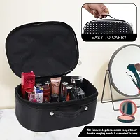 Pack of 3 Glam Black Star Makeup Kit, Cosmetic Box Cosmetic Box Vanity Box-thumb1