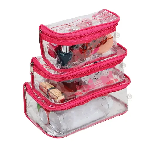 Stylish Sets Of 3 Vanity Pouch Organizers For Women